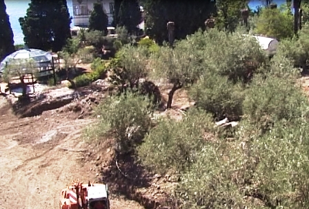 ( Nella foto le ruspe a lavoro nel 2012