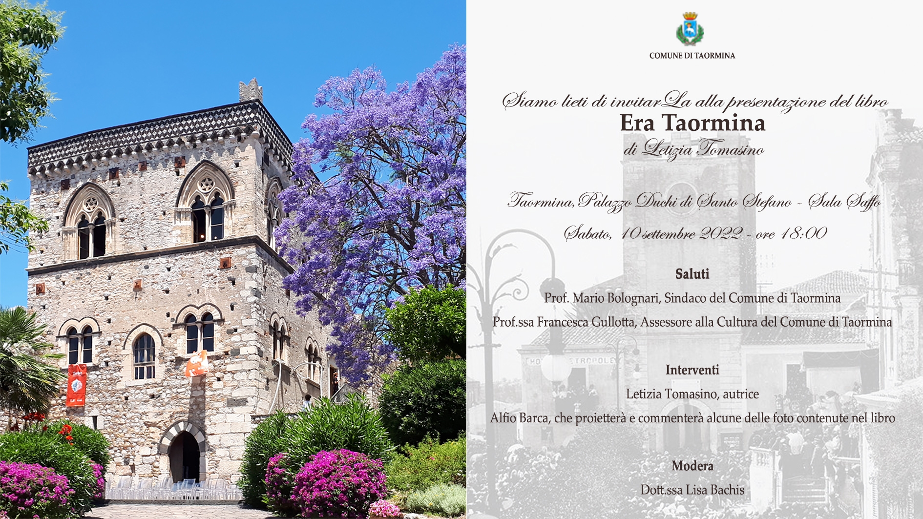 L'invito alla presentazione